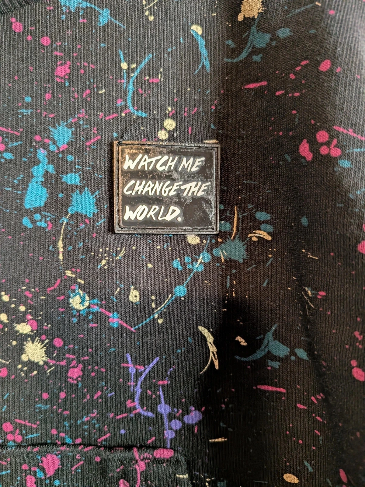 Paint splatter sweatshirt – photo 2